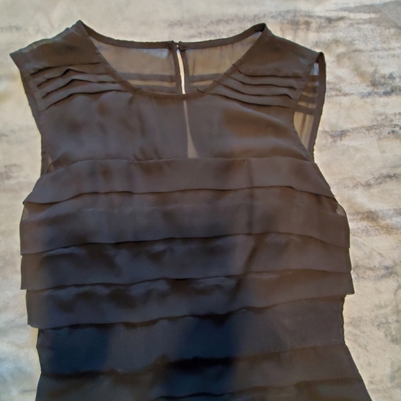 Dressy Adrianna Papell black dress - Picture 9 of 16